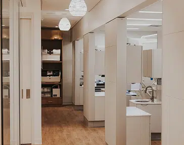 our Ormond Beach dental clinic treatment area.